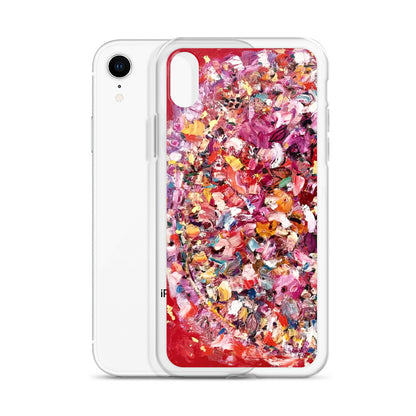 Red Flower Bomb iPhone Case