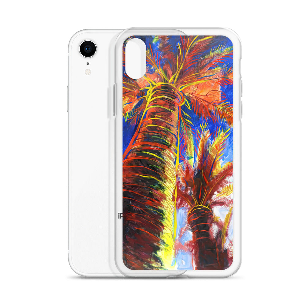 Mediterranean Palms 2 iPhone Case