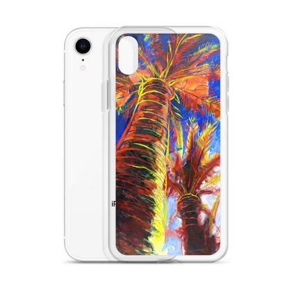 Mediterranean Palms 2 iPhone Case