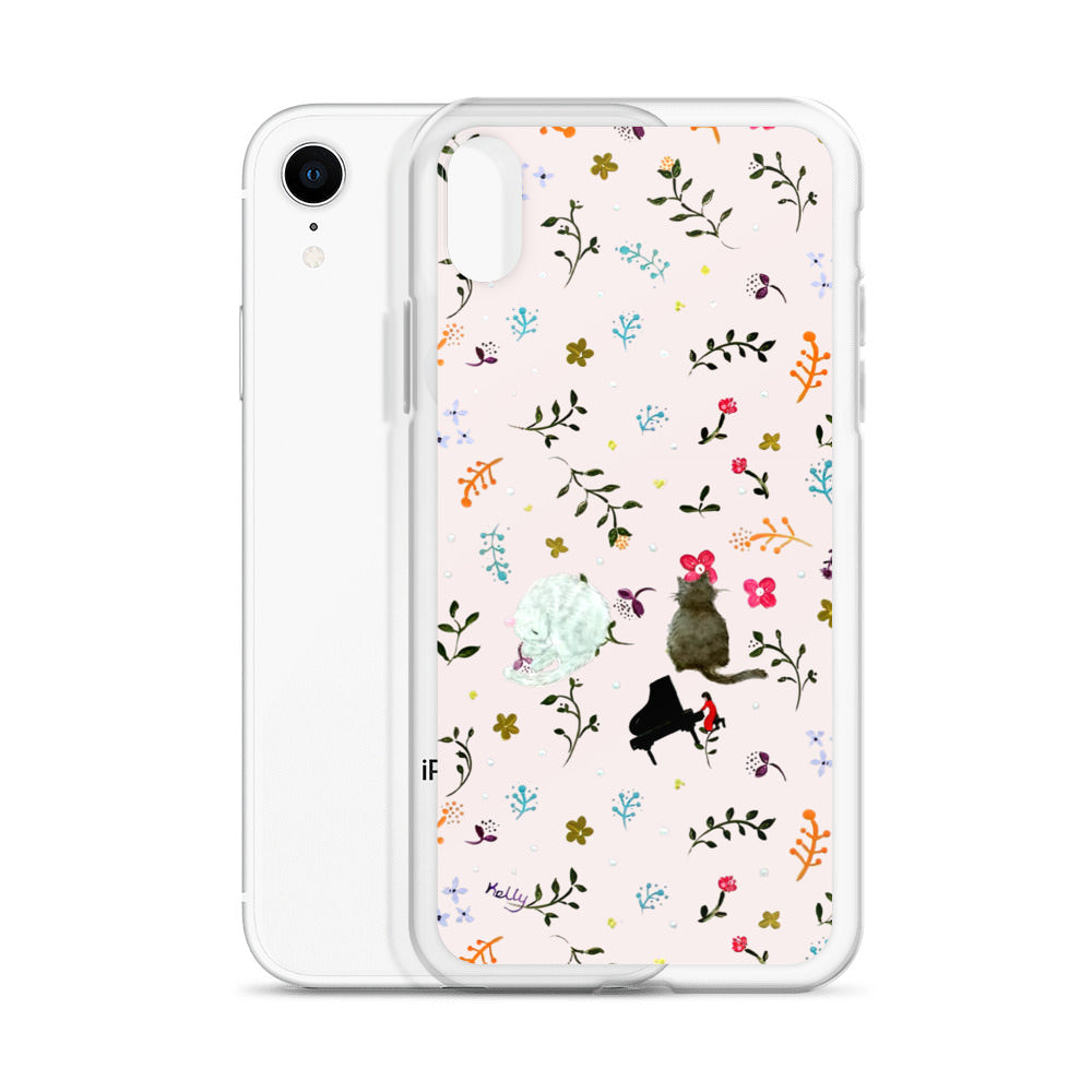 Piano & Cats iPhone Case