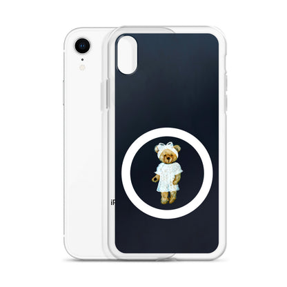 Bear in Lace Dress 2 iPhone Case