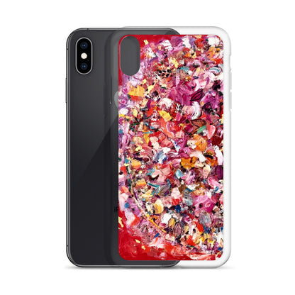 Red Flower Bomb iPhone Case