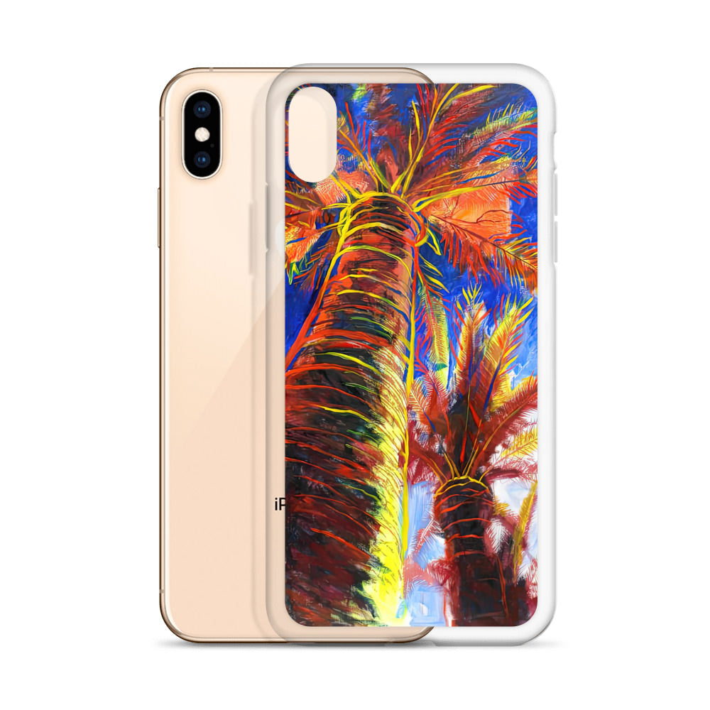 Mediterranean Palms 2 iPhone Case