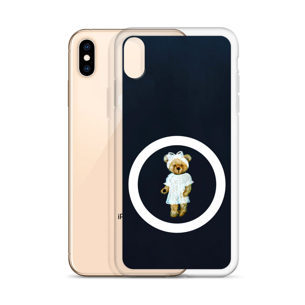 Bear in Lace Dress 2 iPhone Case