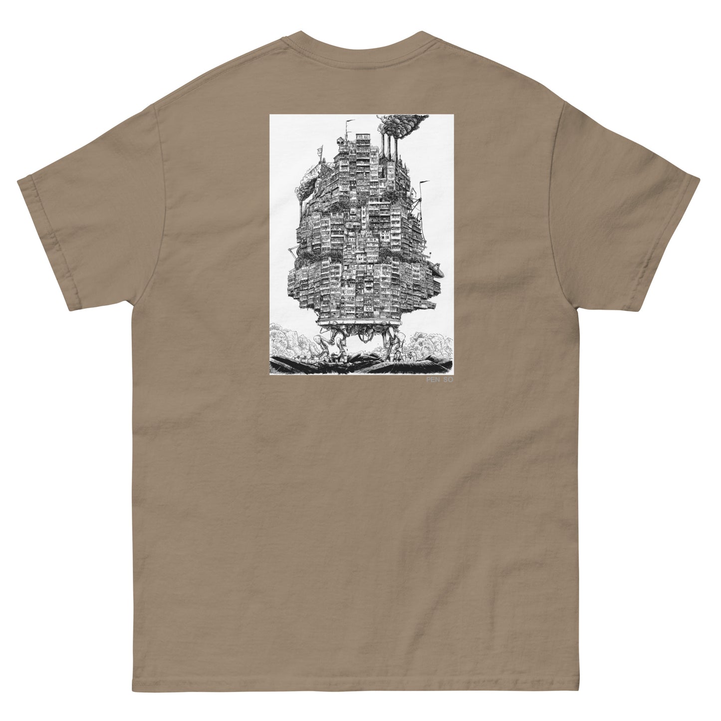 Moving Walled City 移動城寨 T-Shirt