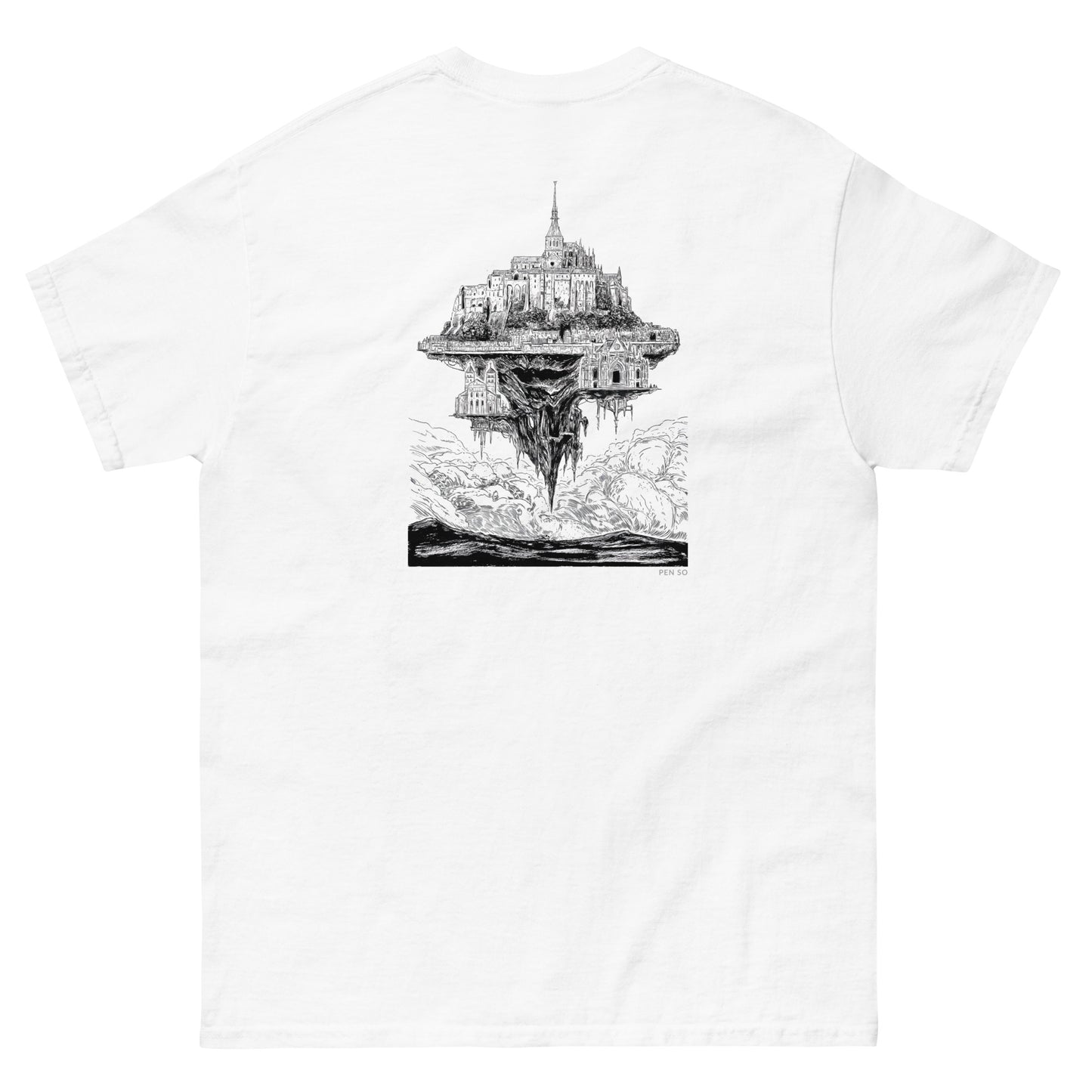 Saint-Michel in the sky T-Shirt