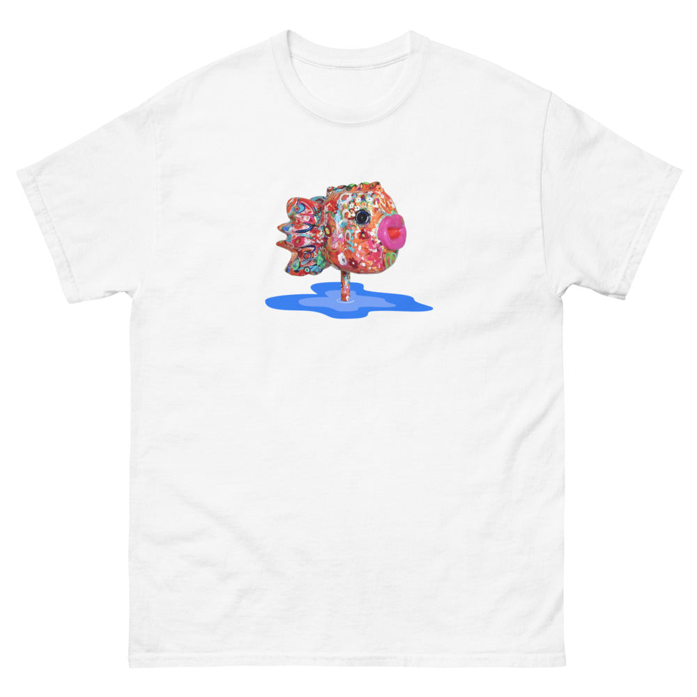Pink Lily Fish T-Shirt