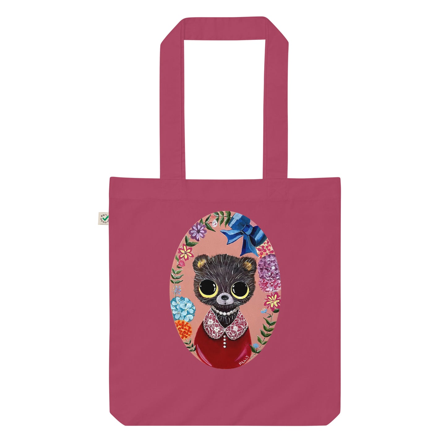 Pearl Eye Bear Tote Bag