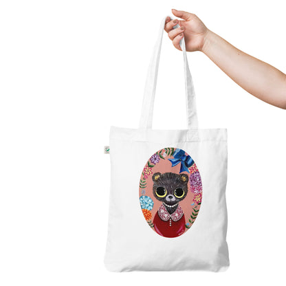 Pearl Eye Bear Tote Bag