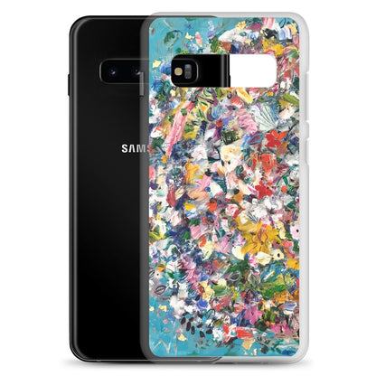 Blue Flower Bomb Samsung Case