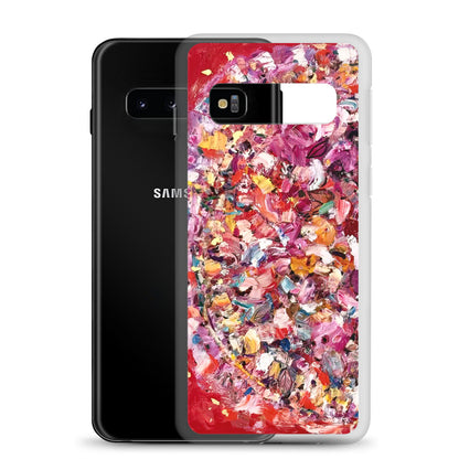 Red Flower Bomb Samsung Case