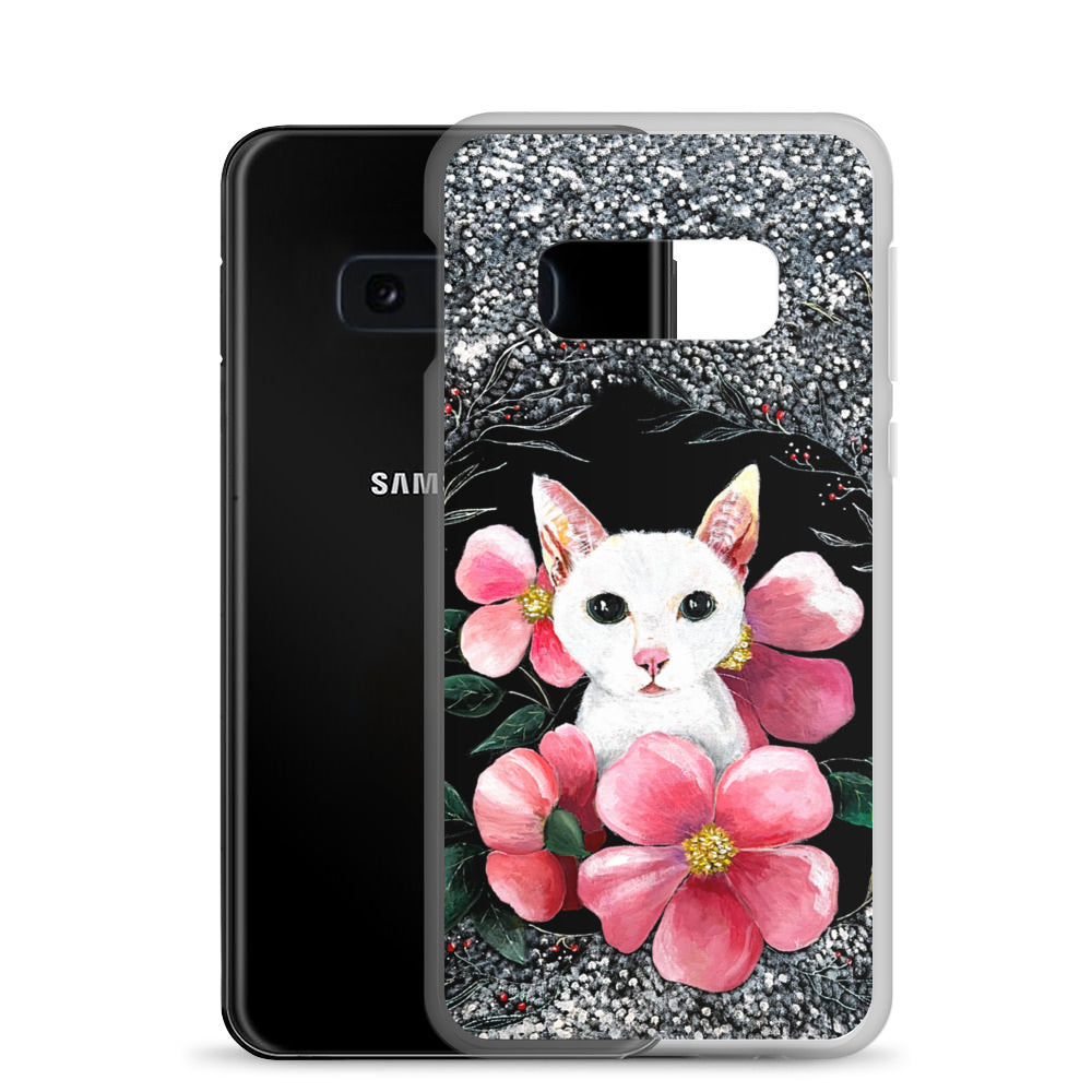 Flower Cat Samsung Case