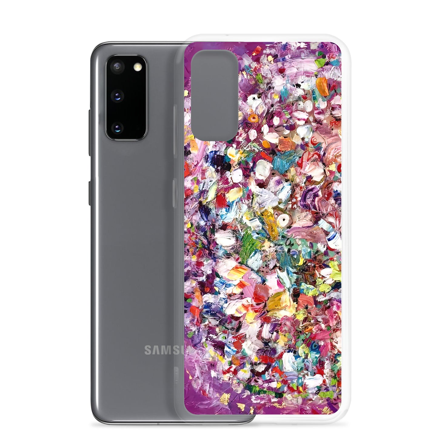 Purple Flower Bomb Samsung Case