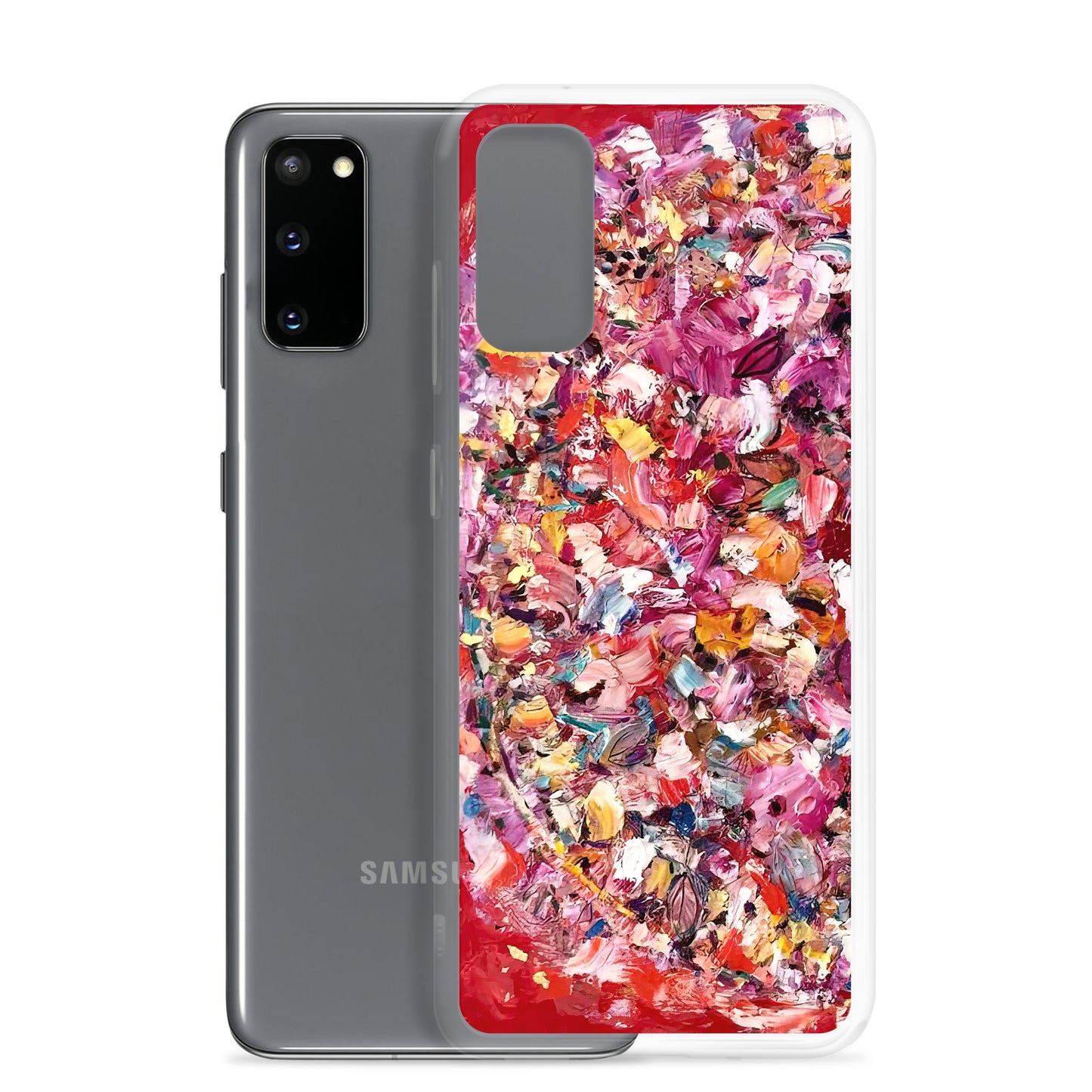 Red Flower Bomb Samsung Case