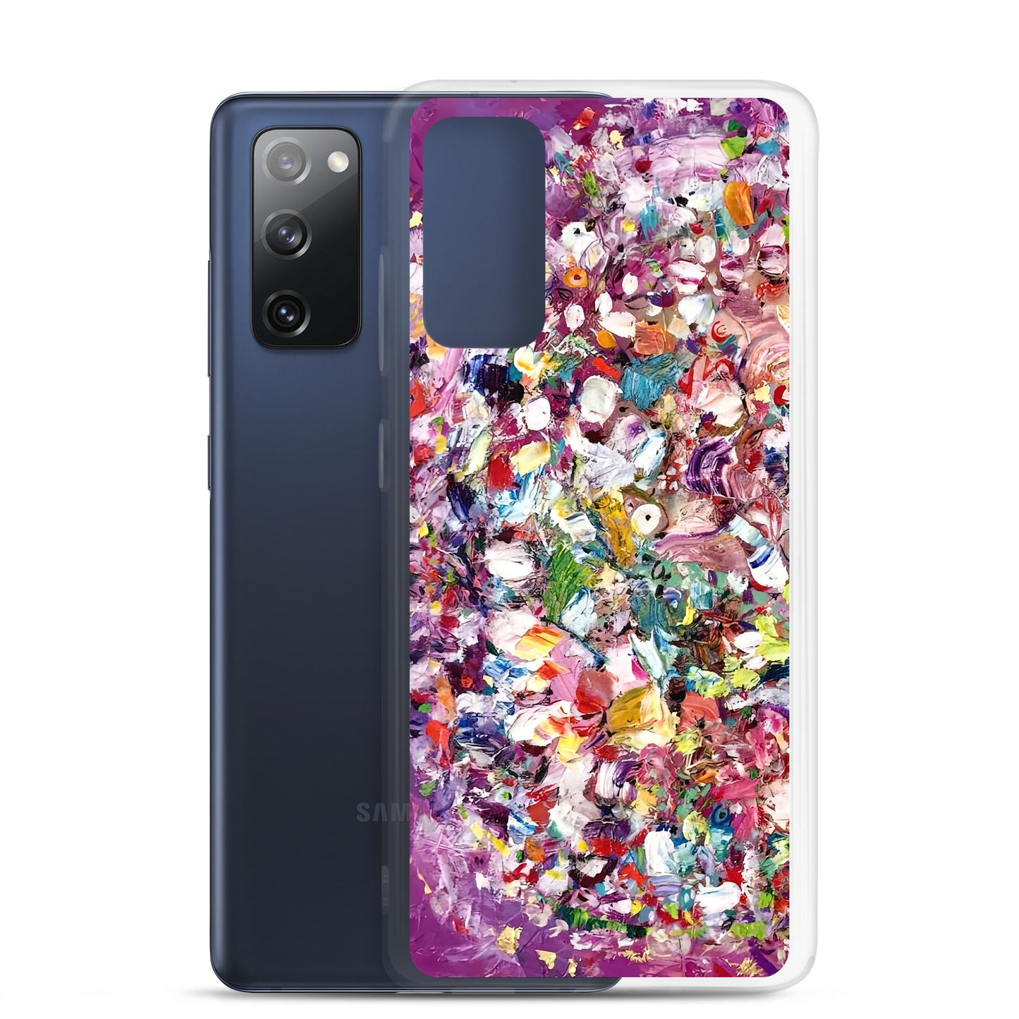 Purple Flower Bomb Samsung Case