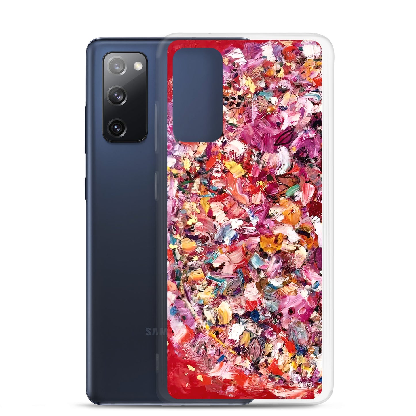 Red Flower Bomb Samsung Case