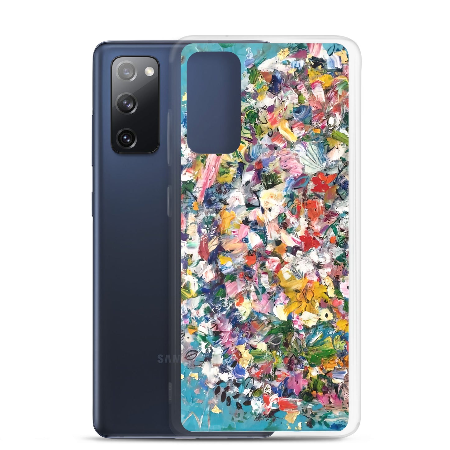 Blue Flower Bomb Samsung Case