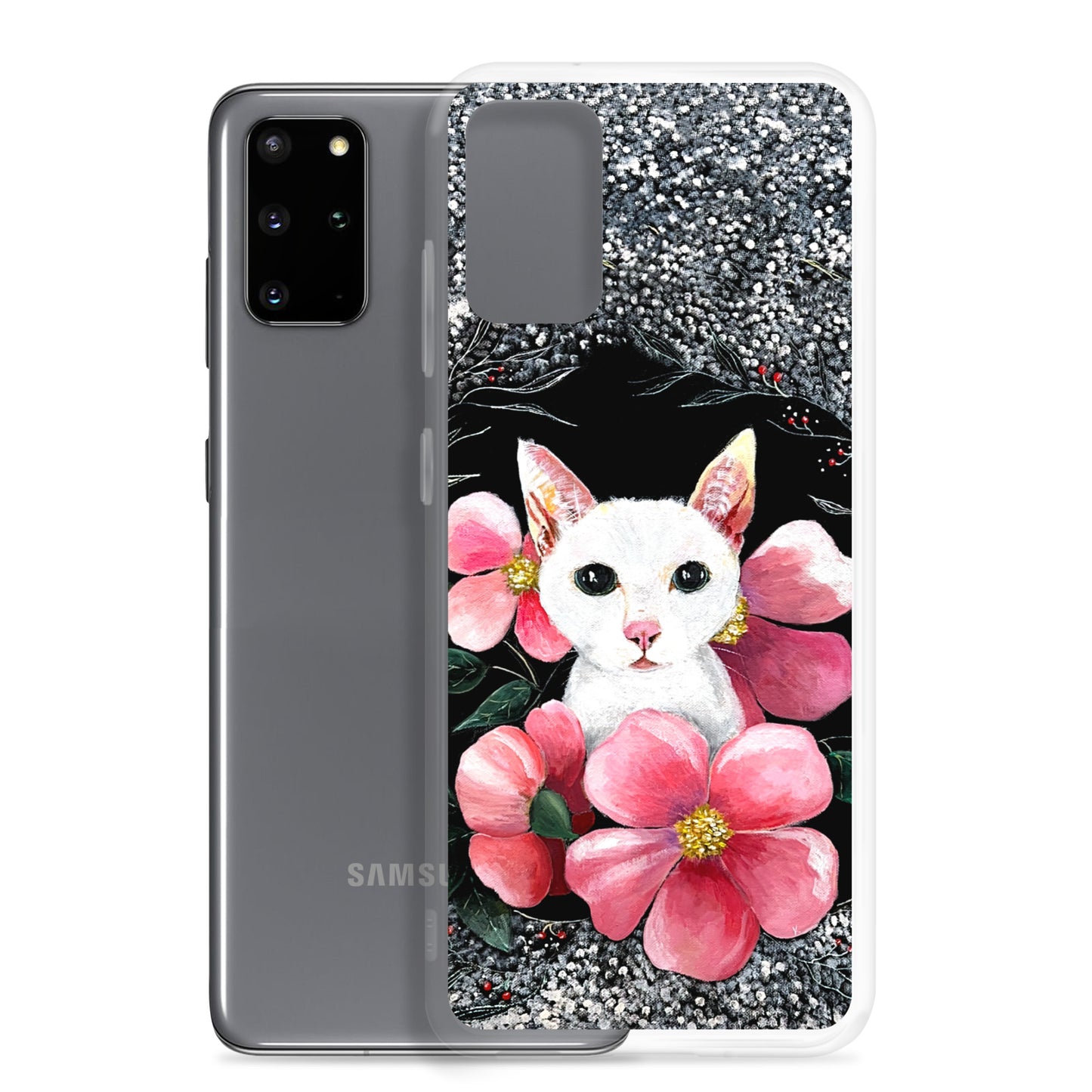Flower Cat Samsung Case