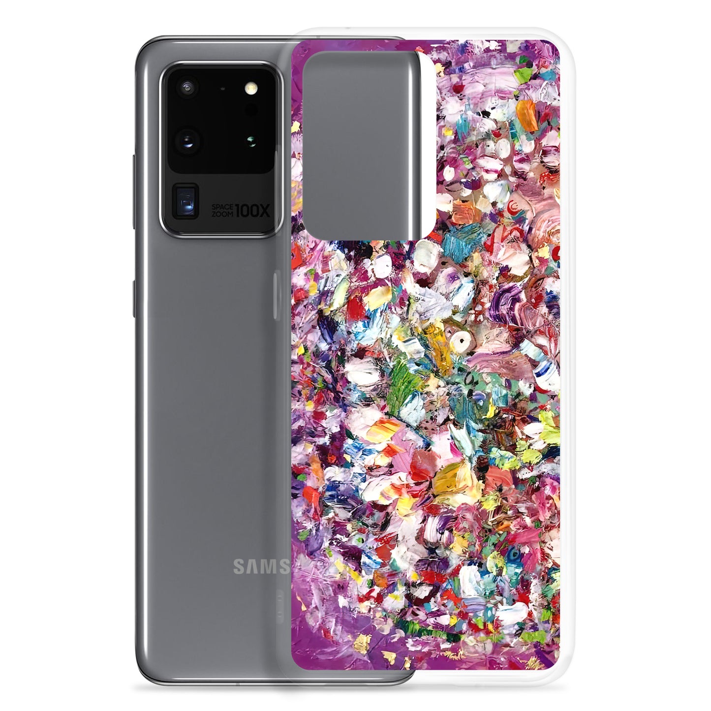 Purple Flower Bomb Samsung Case