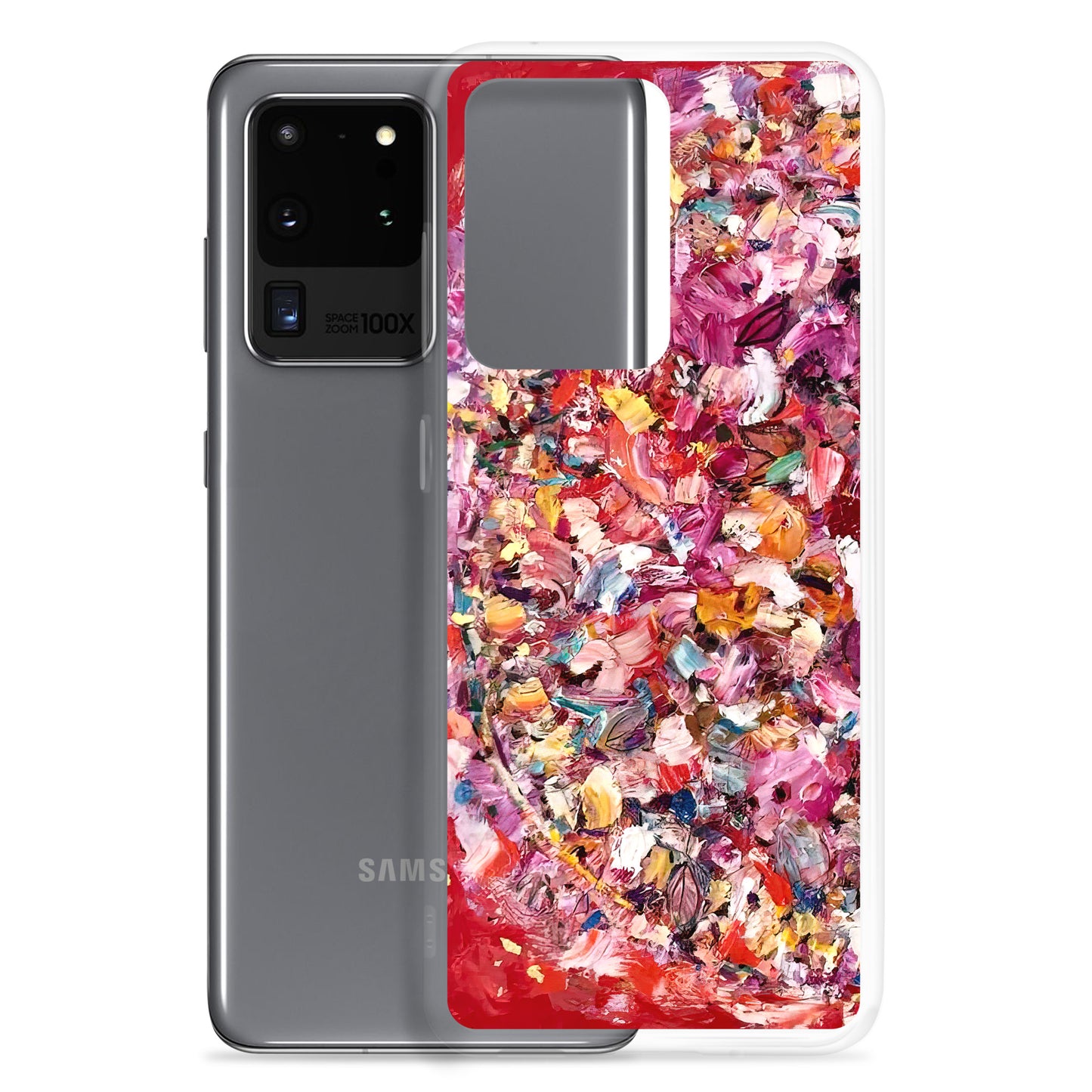 Red Flower Bomb Samsung Case