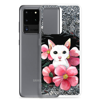 Flower Cat Samsung Case