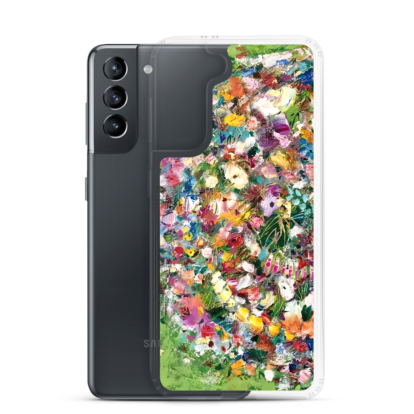 Green Flower Bomb Samsung Case