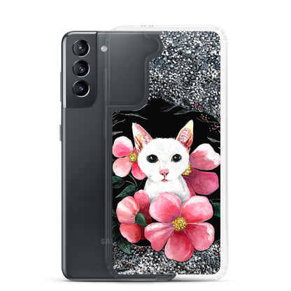 Flower Cat Samsung Case