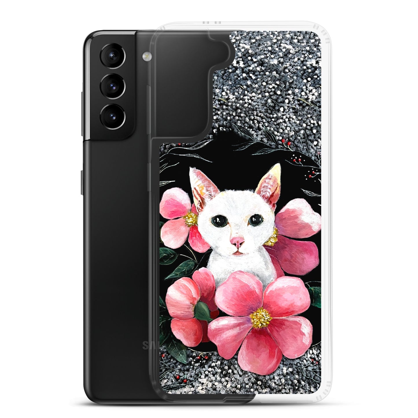 Flower Cat Samsung Case