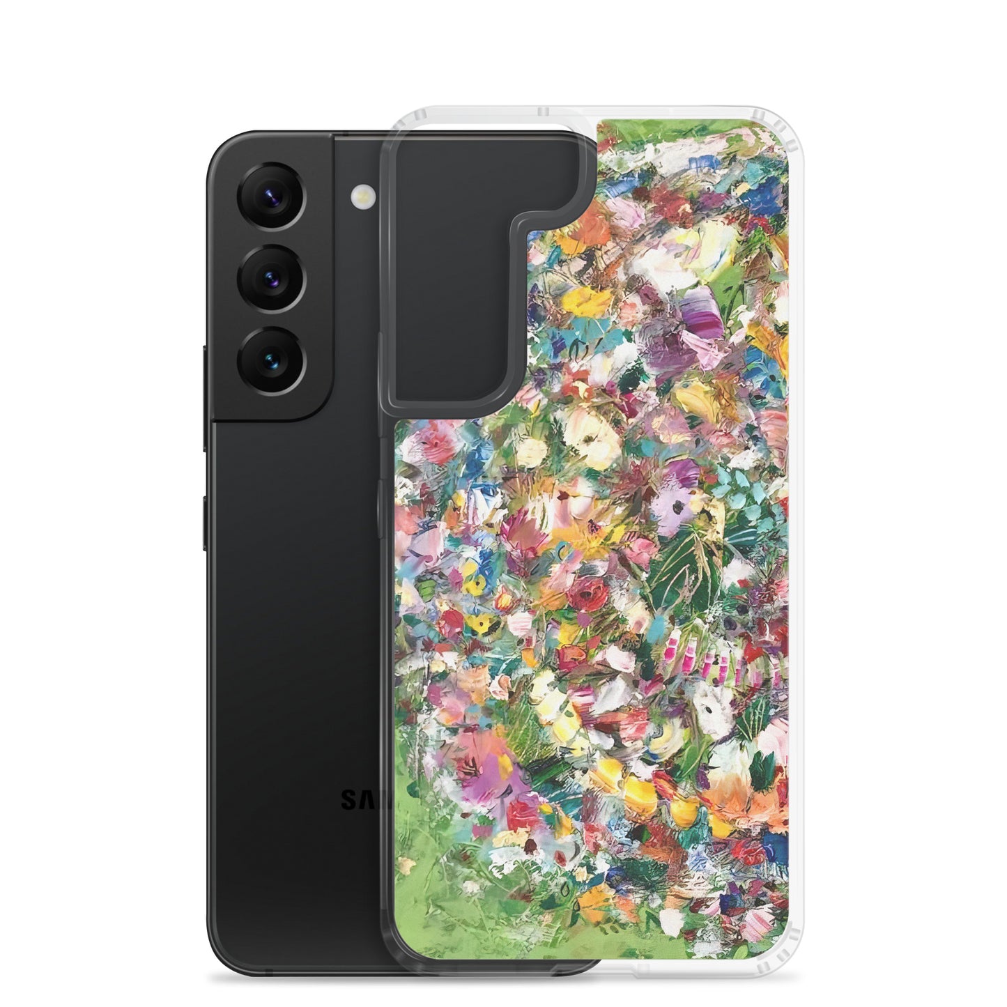 Green Flower Bomb Samsung Case