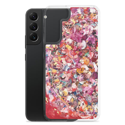 Red Flower Bomb Samsung Case