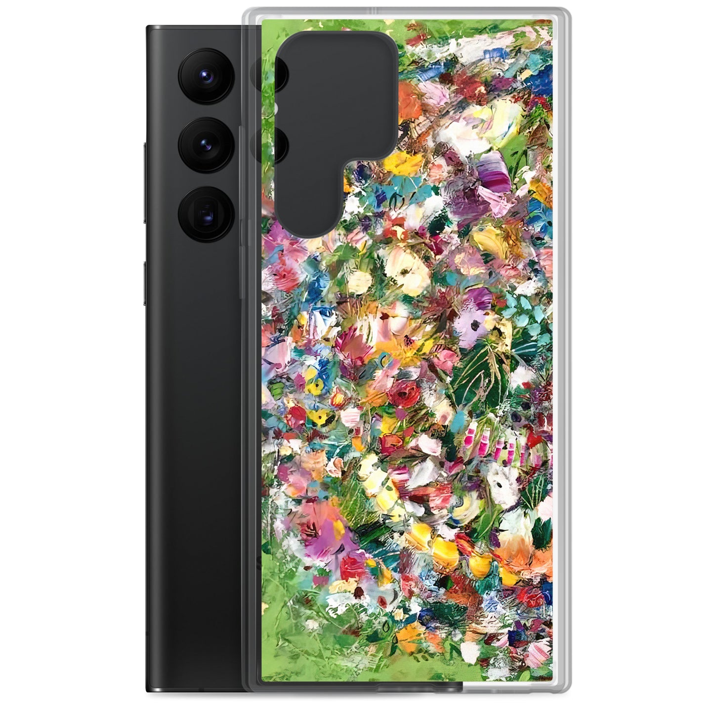 Green Flower Bomb Samsung Case