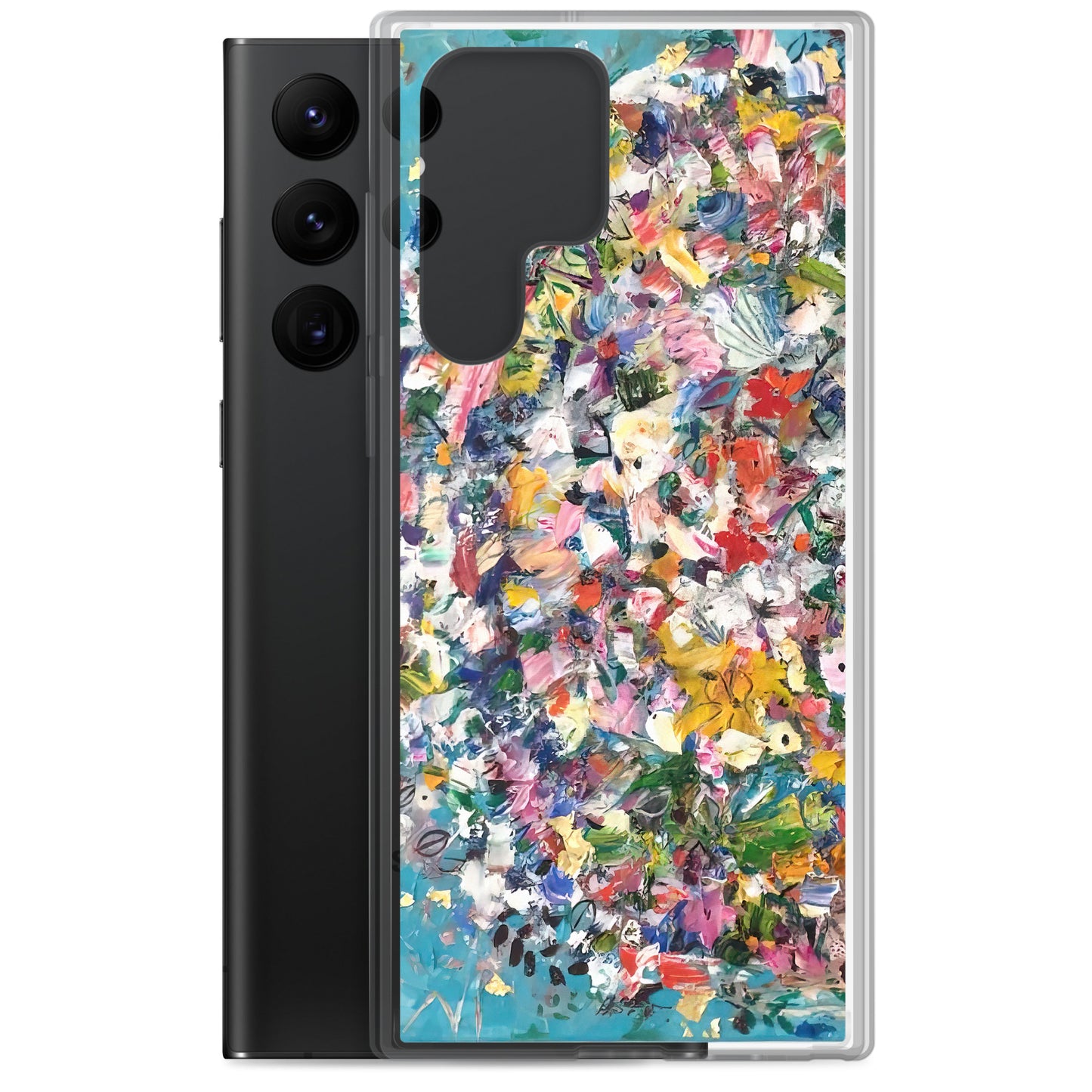 Blue Flower Bomb Samsung Case